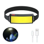 Светодиодный налобный фонарик BL TM-G14 COB + USB CHARGE 8130