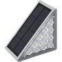 Садовый солнечный светильник для лестниц, 8 LED, 8×8×5,5 см,
