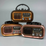 Радиоприёмник GOLON RX-BT628S, Bluetooth, USB, SD, солнечная панель