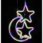 Xmas гирлянда Copper curtain ball lamp 9M-1 Мультицветная Луна 5 Звезда 4 3M*0.7M 7259