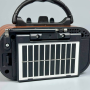 Радиоприёмник GOLON RX-BT628S, Bluetooth, USB, SD, солнечная панель