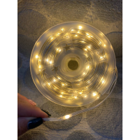 Led гирлянда уличная от сети 1000 LED 100M, теплый белый THL-24-48