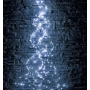 Led гирлянда капля росы "Хвост", USB, пульт 2м, 400 LED, холодный белый THL-24-50