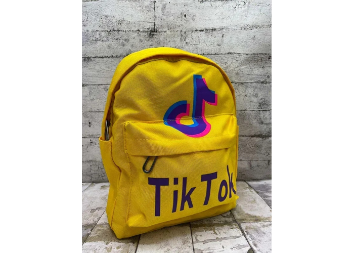 Детский рюкзак «TikTok», 30×22×12 см, полиэстер, передний карман