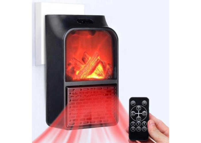 Портативный обогреватель Flame Heater 900 Вт с пультом
