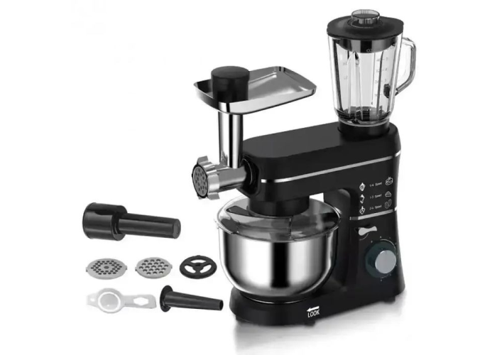 Кухонный комбайн Domotec MS 6676B, 10 л, 1400 Вт