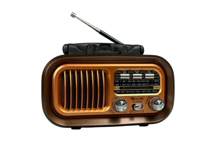 Радиоприёмник GOLON RX-BT628S, Bluetooth, USB, SD, солнечная панель