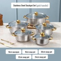 Набор кастрюль SOUP POT G-A11, 5 шт., нержавеющая сталь