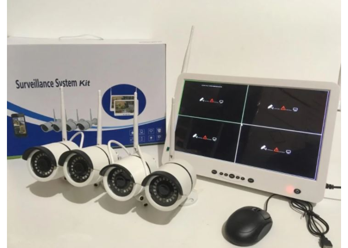 Комплект видеонаблюдения Рег.+ Камеры DVR KIT LCD 13 1304 WiFi (4 камер