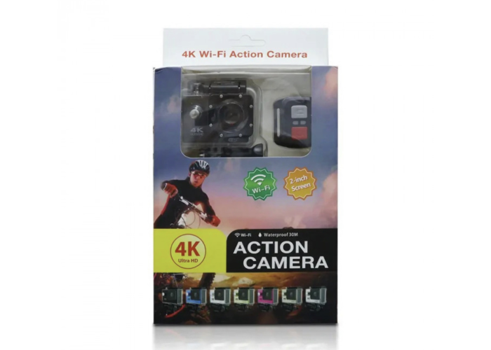 DVR SPORT Экшн камера с пультом S3R remote Wi Fi waterprof 4K