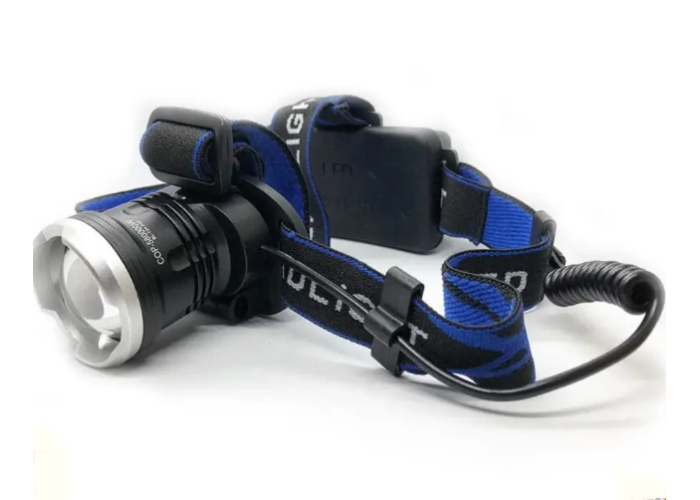 Налобный фонарь BL T24 - P50 2*18650 battery 6809
