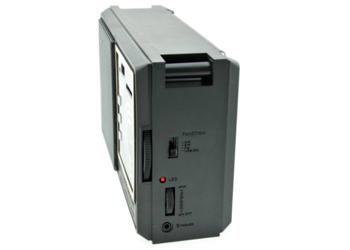 Радиоприёмник GOLON RX-98UAR, FM/AM/SW/TV, USB/SD, MP3/WMA, аккумулятор