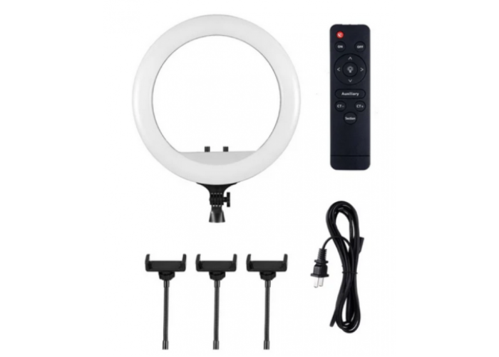 Кольцевая LED лампа RL-18 (45см) +3 держателя