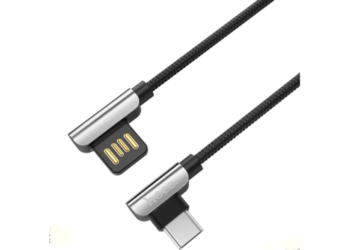 Кабель Hoco U42 Exquisite Steel Lightning (1.2м)