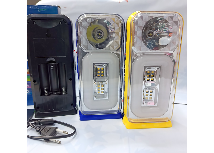 Аварийный светодиодный фонарь HL-1612T, LED Rechargeable Emergency Lamp