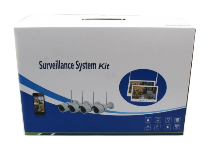 Комплект видеонаблюдения Рег.+ Камеры DVR KIT LCD 13 1304 WiFi (4 камер