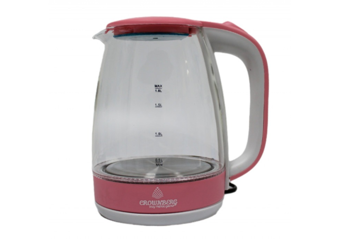 Электрический стеклянный чайник Crownberg CB 9410