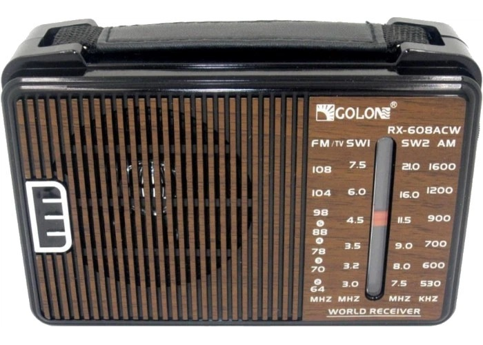 Радиоприемник Golon RX-608AC, FM/TV/SW1/SW2/AM