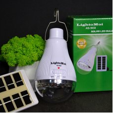 LED Лампа портативная с солнечной панелью AS-903