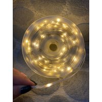 Led гирлянда уличная от сети 1000 LED 100M, теплый белый THL-24-48