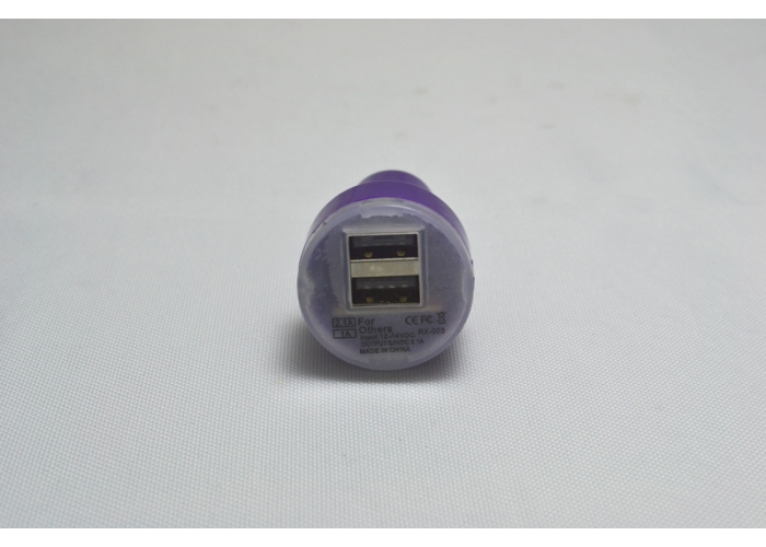 Автомобильное зарядное устройство RX-003 (1A + 2.1A / 2 USB порта)