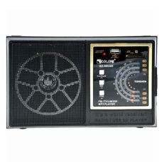 Радиоприёмник GOLON RX-98UAR, FM/AM/SW/TV, USB/SD, MP3/WMA, аккумулятор